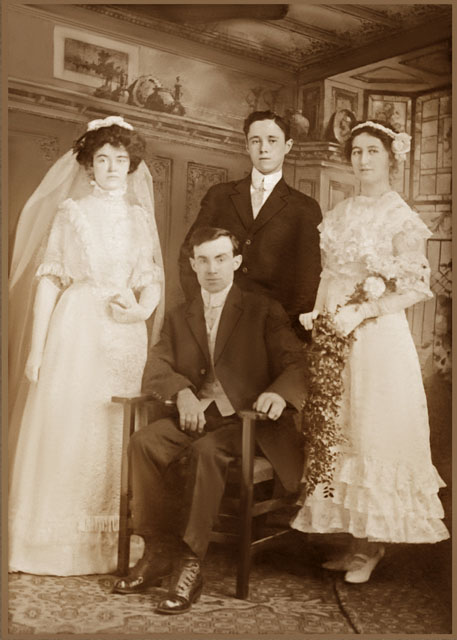 Antique Wedding Photograph