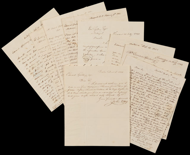 Cuba Shipping Letters (9) 1823-1824