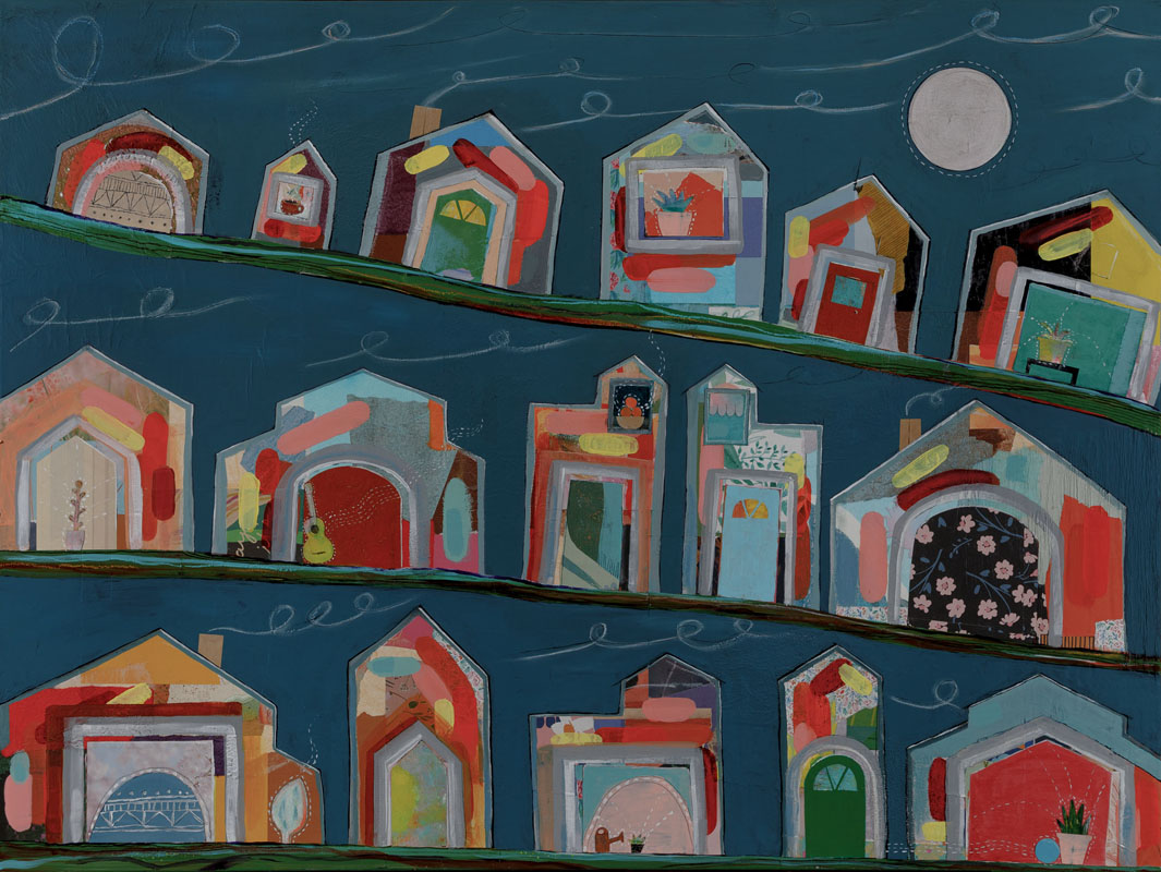 "The Houses" by Anna Ryan